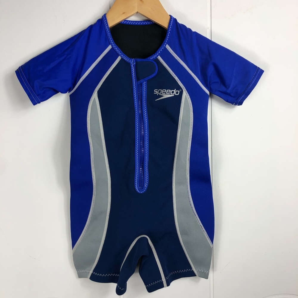 Kid’s Blue Speedo Body Suit 35-45lb Size 4T